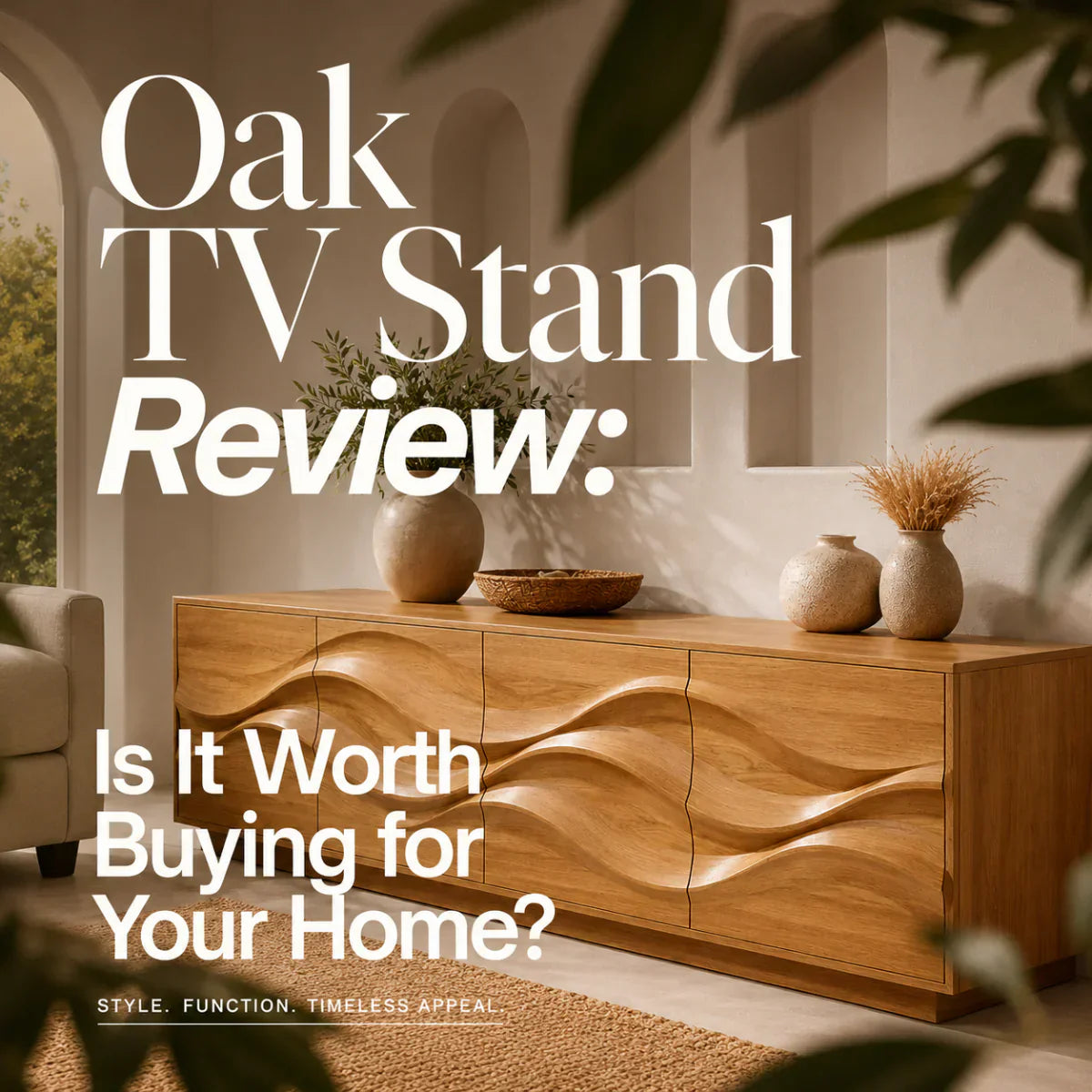 Oak TV Stand Review: Is It Worth Buying for Your Home?