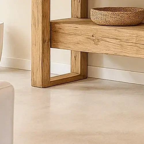 Handcrafted Solid Wood Console Table – Contemporary Organic Minimalism Kitchnce