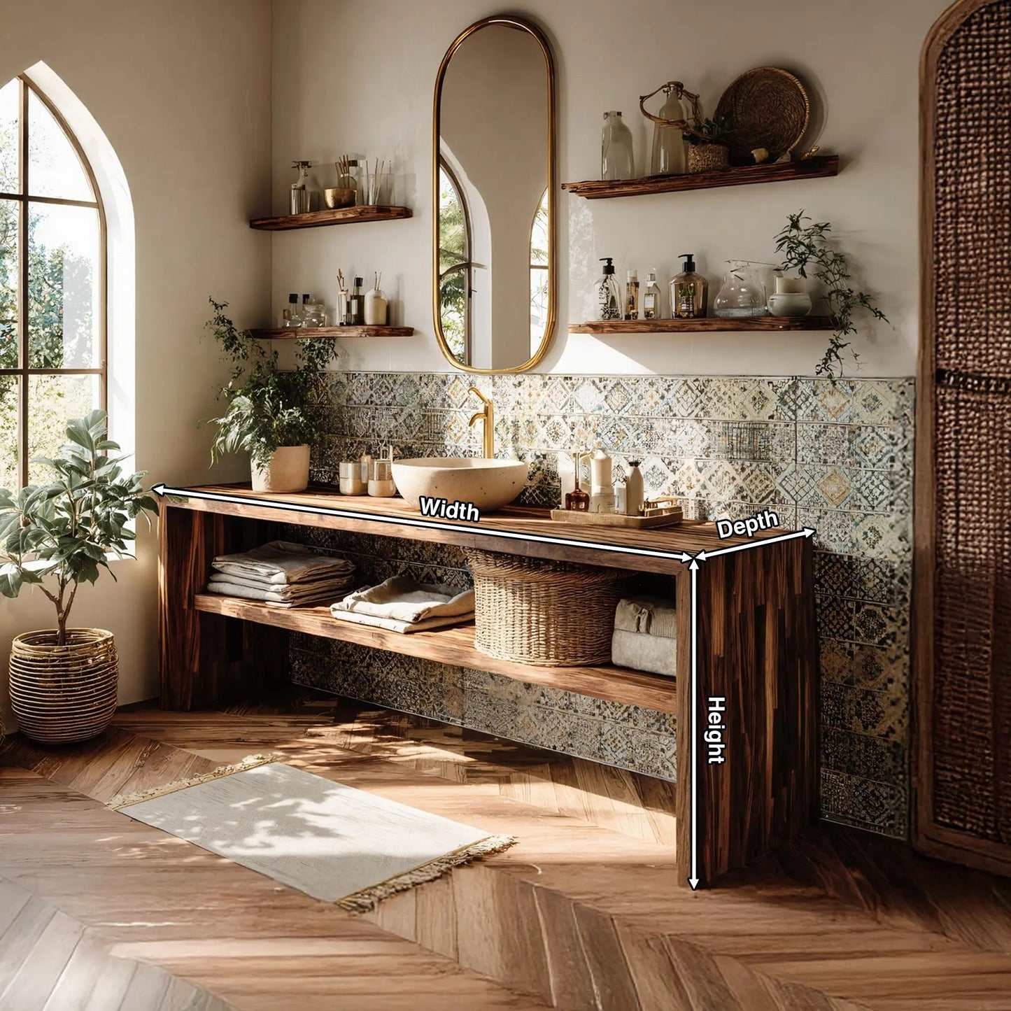 Live Edge Bathroom Storage Cabinet For Furniture Decor Kitchnce