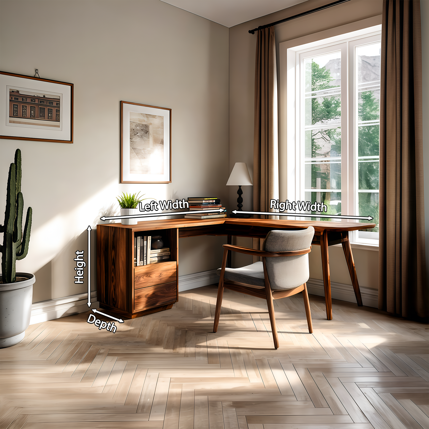 L Shaped Study Desk For Home Office Kitchnce