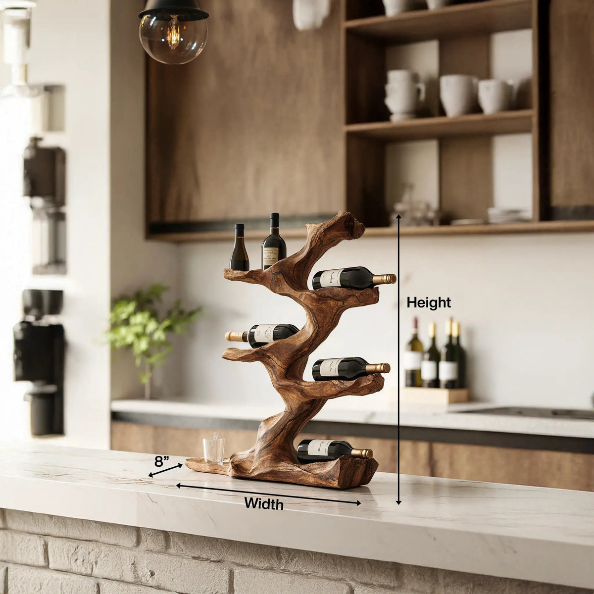 Rustic Wine Holder For Furniture Display Shelf Ideas Kitchnce