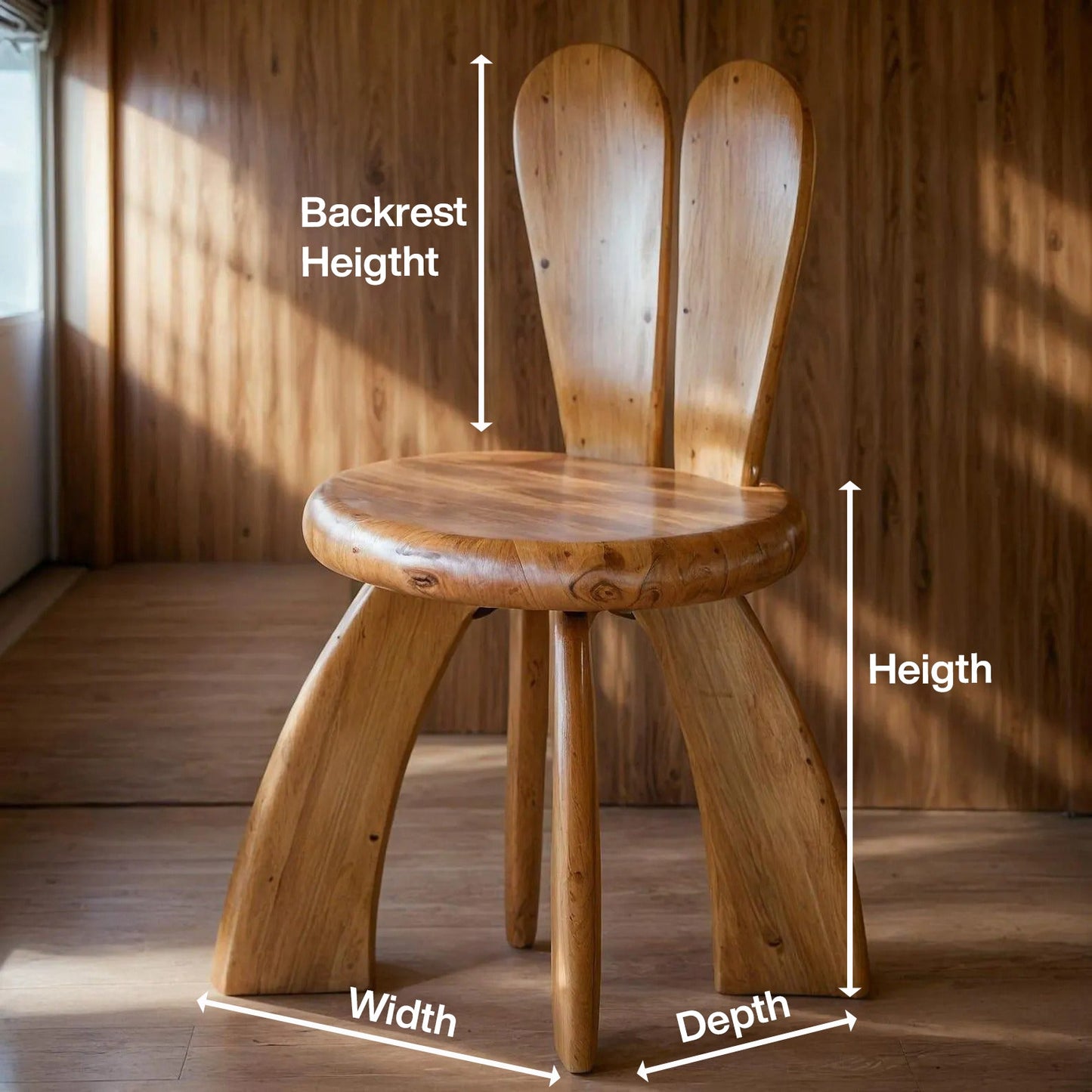 Whimsical Bunny Kids Chair For Playroom Or Reading Nook Kitchnce