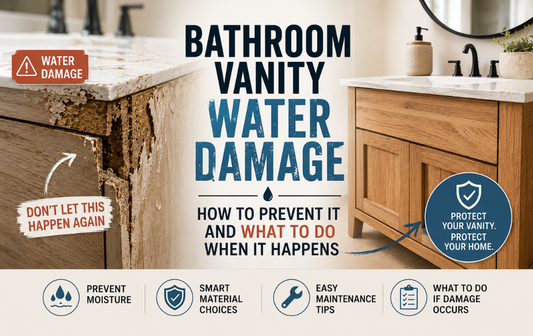 Bathroom Vanity Water Damage — How to Prevent It and What to Do When It Happens
