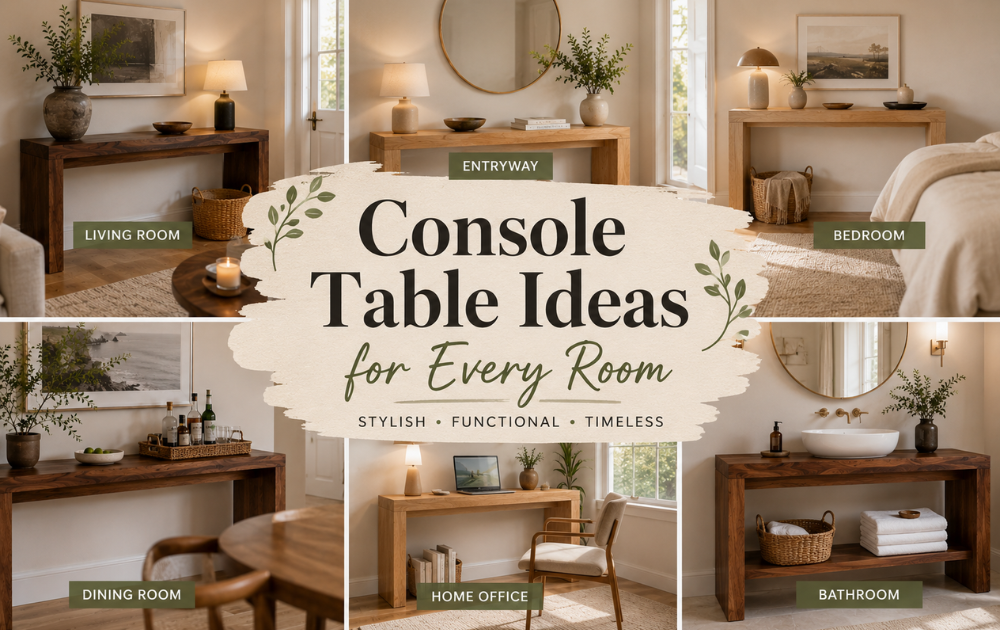 Console Table Ideas for Every Room