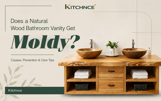 Does a Natural Wood Bathroom Vanity Get Moldy Causes, Prevention & Care Tips