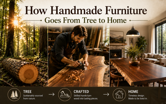 How Handmade Furniture Goes From Tree to Home