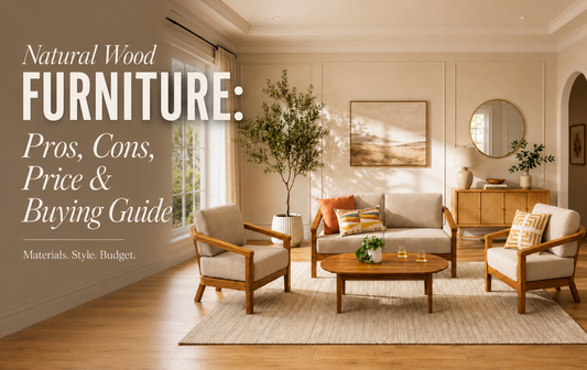 Natural Wood Furniture: Pros, Cons, Price & Buying Guide