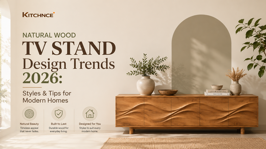 Natural Wood TV Stand Design Trends 2026: Styles & Tips