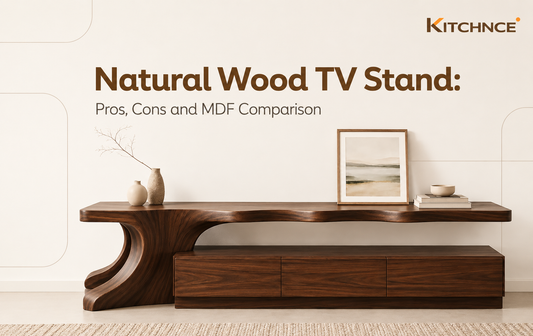 Natural Wood TV Stand: Pros, Cons and MDF Comparison