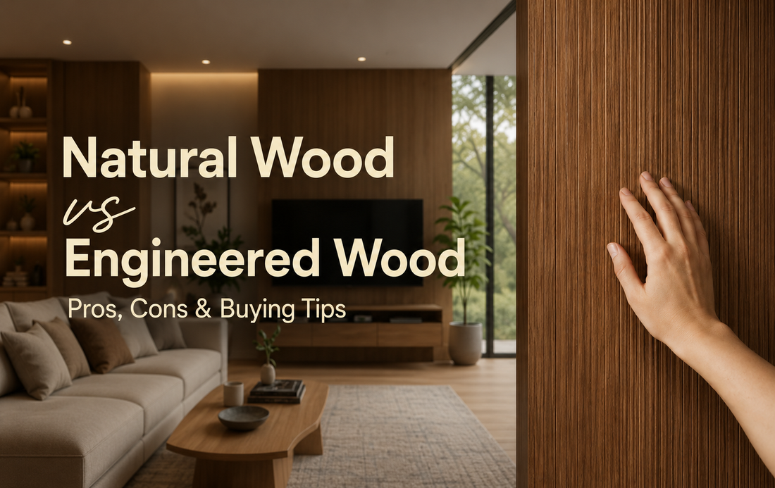 Natural Wood vs Engineered Wood - Pros, Cons & Buying Tips