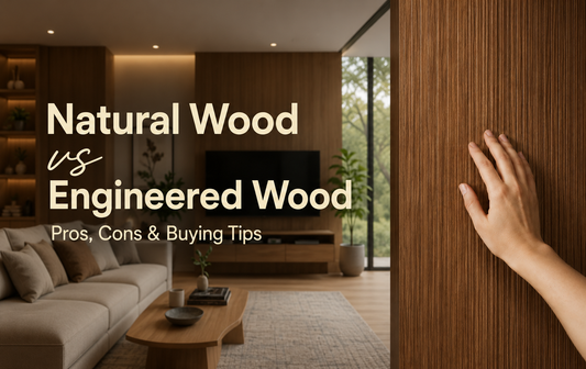 Natural Wood vs Engineered Wood - Pros, Cons & Buying Tips