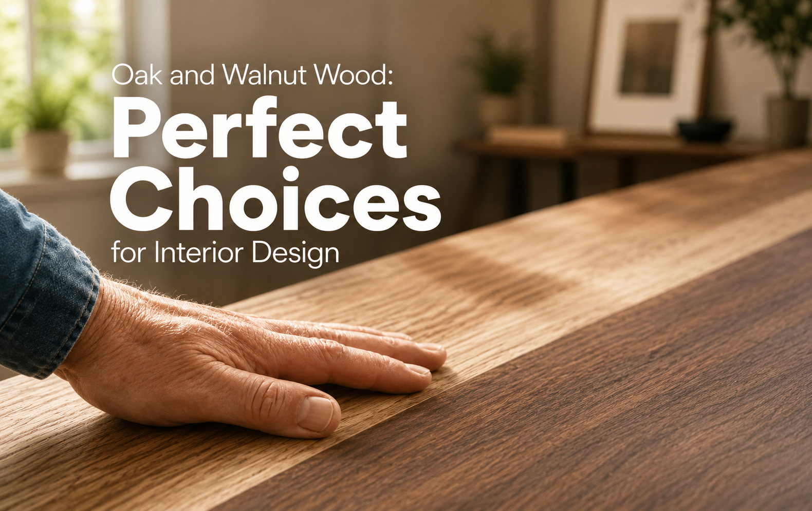 Oak and Walnut Wood: Perfect Choices for Interior Design – Kitchnce