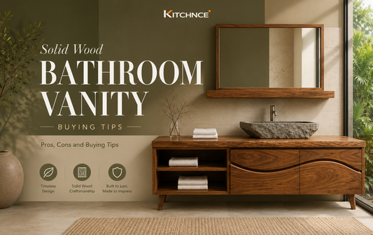 Solid Wood Bathroom Vanity: Pros, Cons and Buying Tips