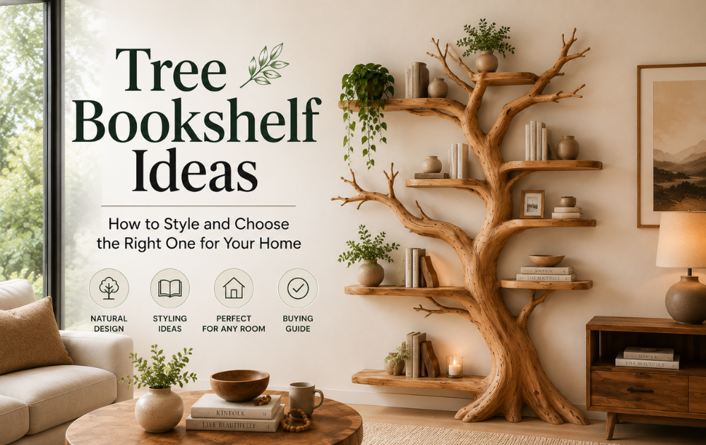 Tree Bookshelf Ideas — How to Style and Choose the Right One for Your Home