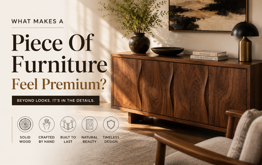 What Makes A Piece Of Furniture Feel Premium?
