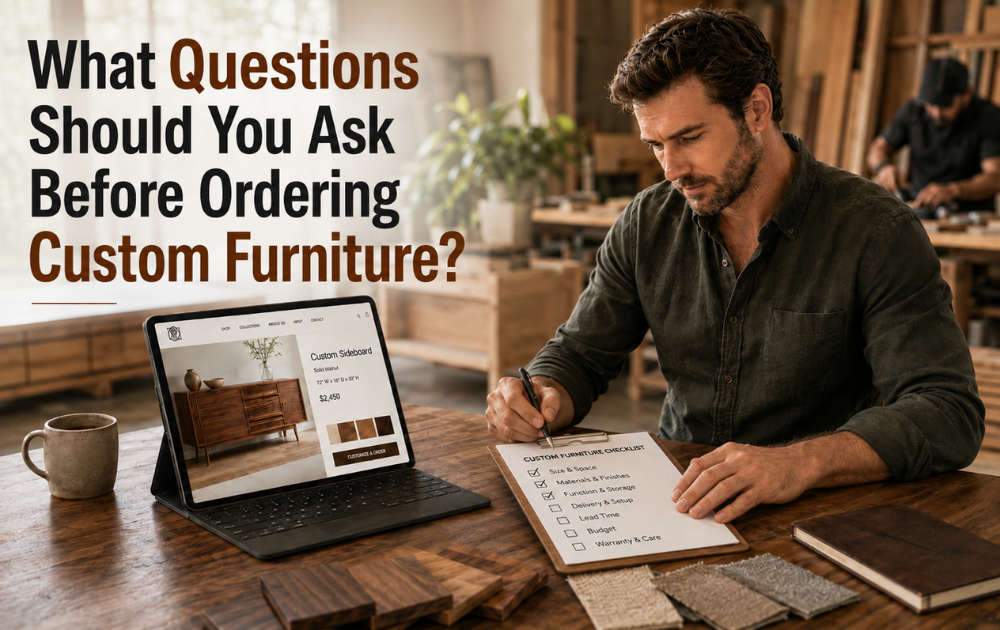 What Questions Should You Ask Before Ordering Custom Furniture?