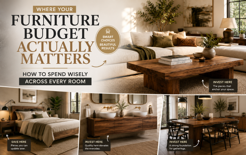 Where Your Furniture Budget Actually Matters — How to Spend Wisely Across Every Room