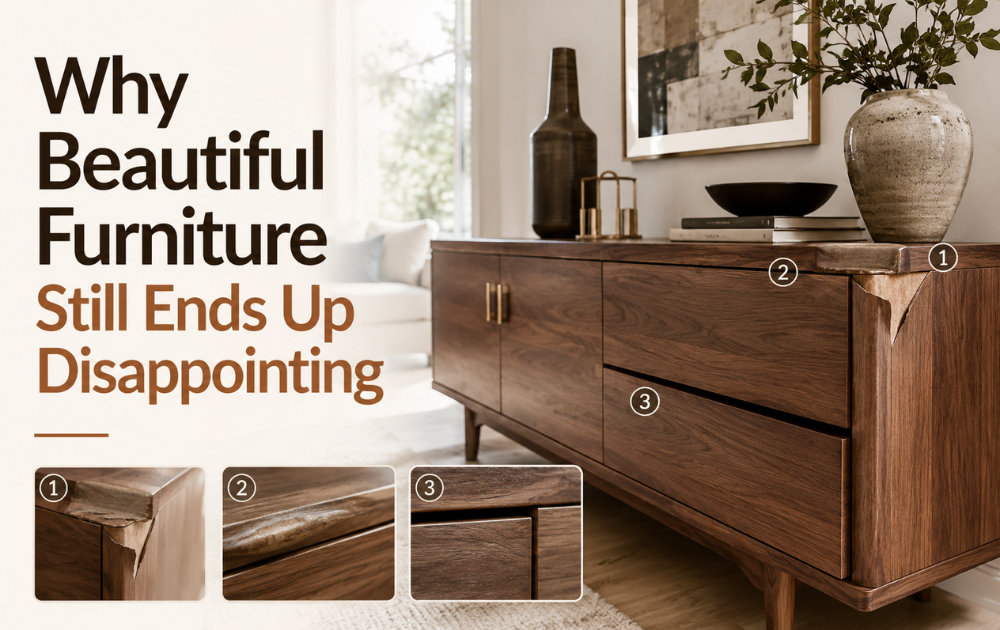 Why Beautiful Furniture Still Ends Up Disappointing