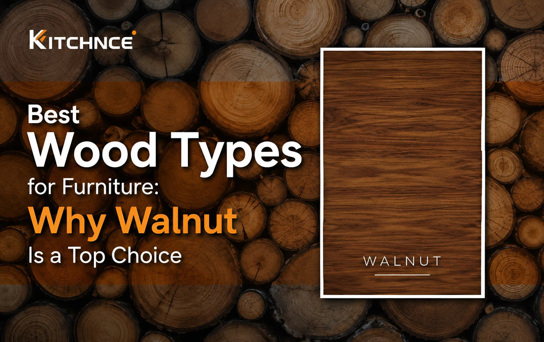 best wood types for furniture comparison walnut oak maple cherry solid hardwood guide