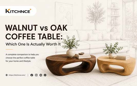 Walnut vs Oak coffee table comparison thumbnail