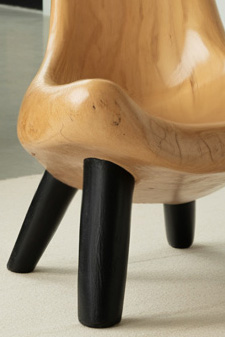 Modern Sculptural Accent Chair For Living Room Or Nursery Kitchnce