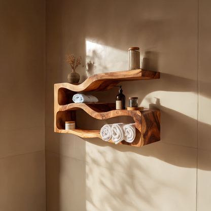 Textured Wall Art Panel with Minimal Organic Surface Design