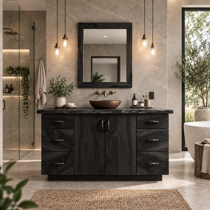 Varelle Solid Wood Bathroom Vanity