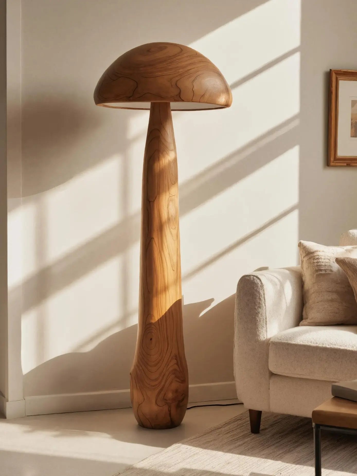 Modern Mushroom Floor Lamp For Living Room Kitchnce