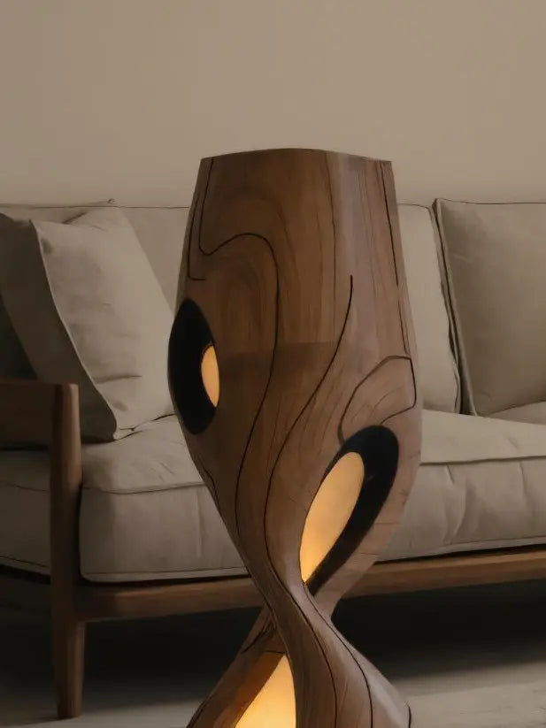 Modern Sculptural Floor Lamp For Living Room Or Bedroom Kitchnce
