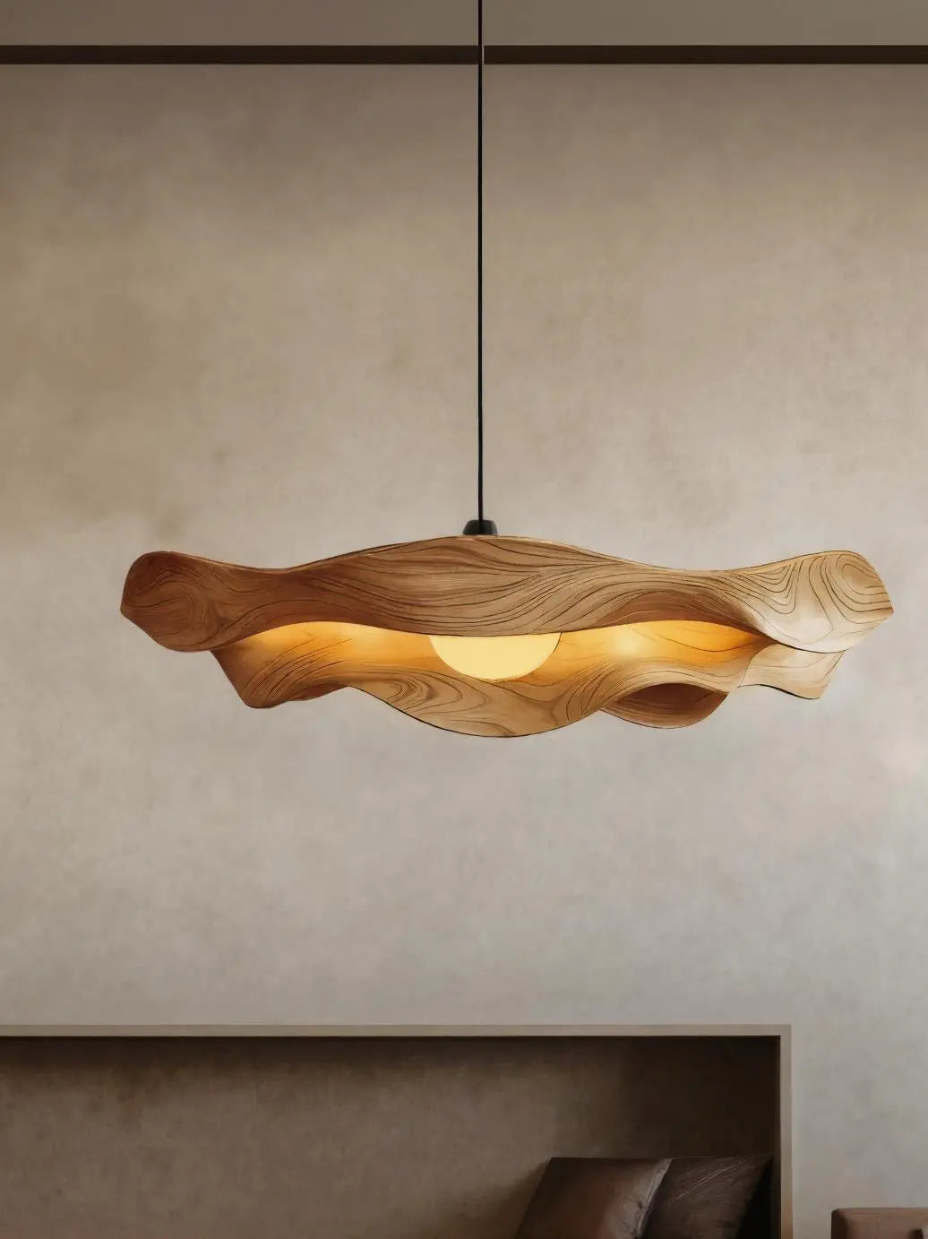 Modern Sculptural Pendant Light For Living Room Kitchnce