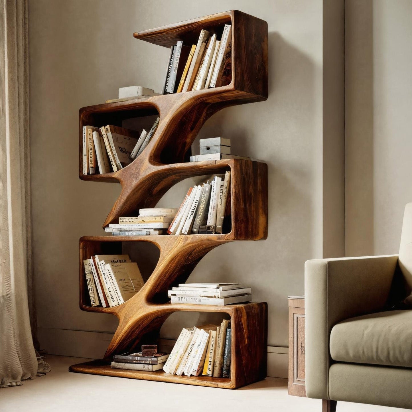 Modern Wall Shelf For Living Room Or Bedroom Kitchnce