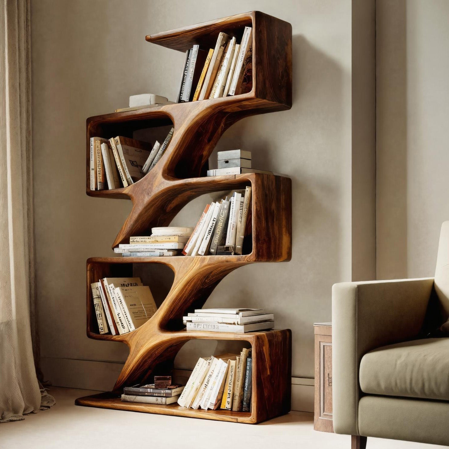 Modern Wall Shelf For Living Room Or Bedroom Kitchnce