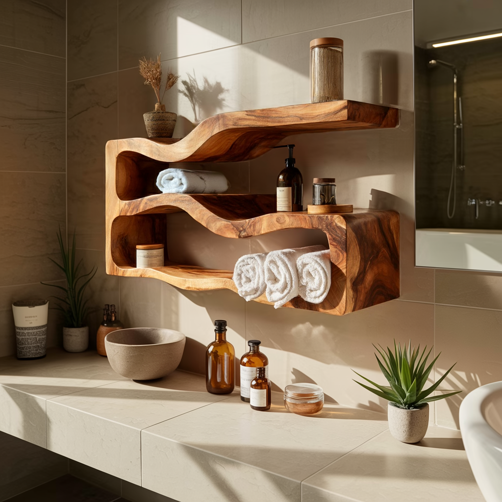 Textured Wall Art Panel with Minimal Organic Surface Design