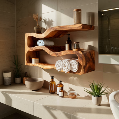 Textured Wall Art Panel with Minimal Organic Surface Design