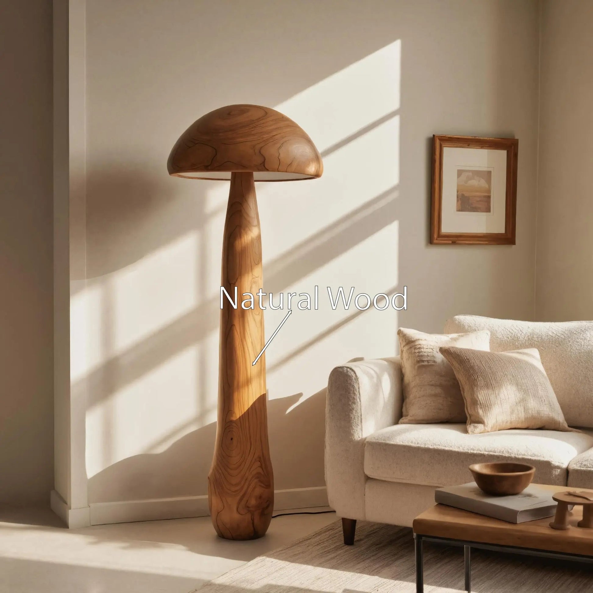 Modern Mushroom Floor Lamp For Living Room Kitchnce