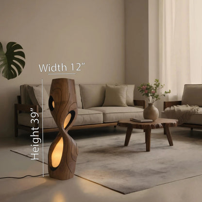 Modern Sculptural Floor Lamp For Living Room Or Bedroom Kitchnce