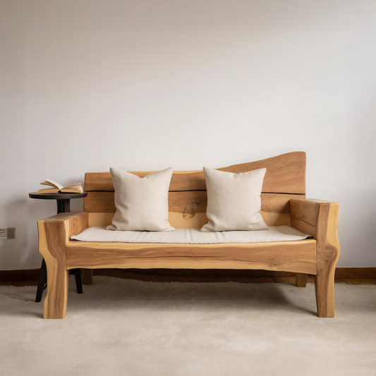 Artistic Live Edge Sofa For Living Room Kitchnce