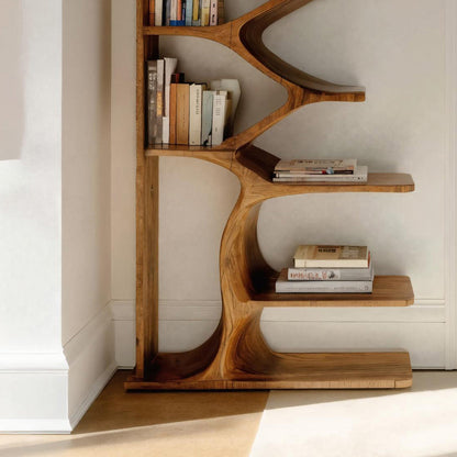 Modern Freestanding Bookshelf For Living Room Kitchnce