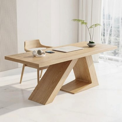 Modern Geometric Design Work Desk for Home Office or Study Space