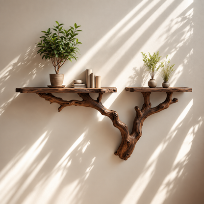 Sylvan Branch Solid Wood Tree Bookshelf