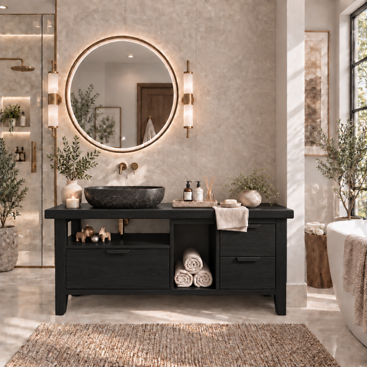 Auren Solid Wood Bathroom Vanity