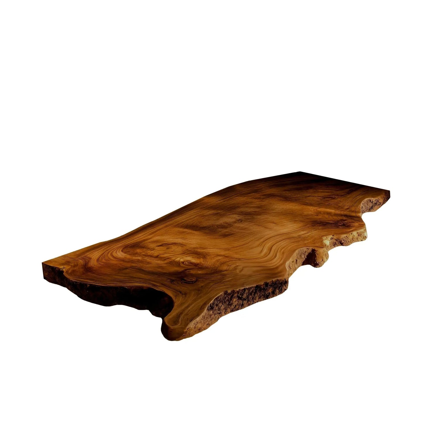Aurelin Crest Organic Wood Floating Bathroom Vanity Kitchnce