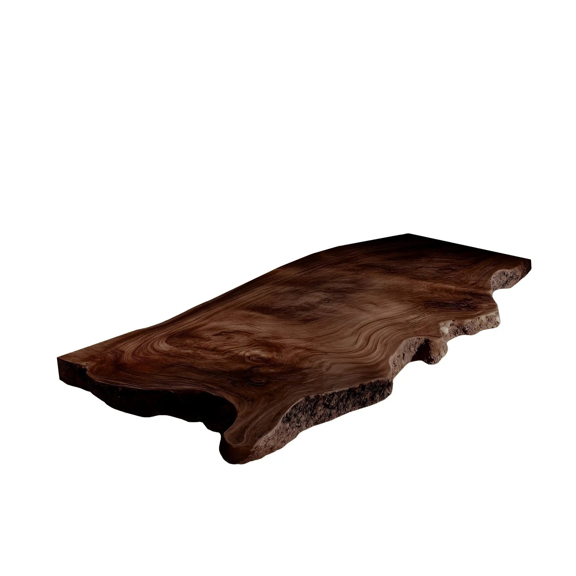 Aurelin Crest Organic Wood Floating Bathroom Vanity Kitchnce