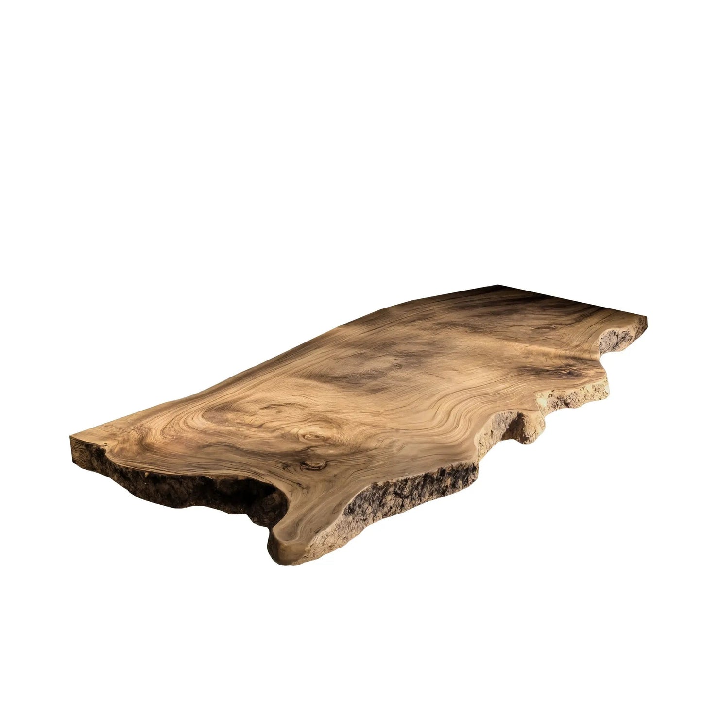 Aurelin Crest Organic Wood Floating Bathroom Vanity Kitchnce