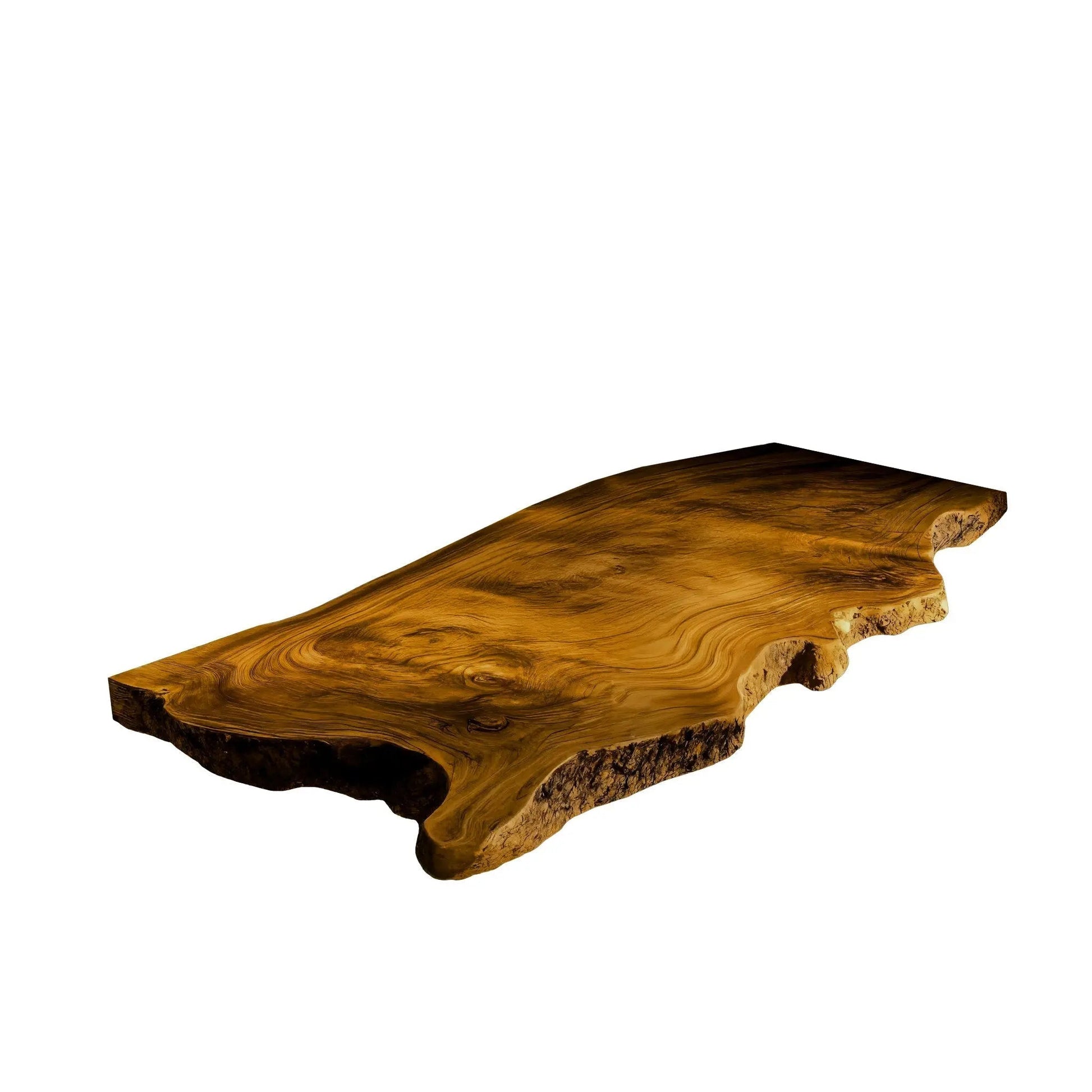 Aurelin Crest Organic Wood Floating Bathroom Vanity Kitchnce