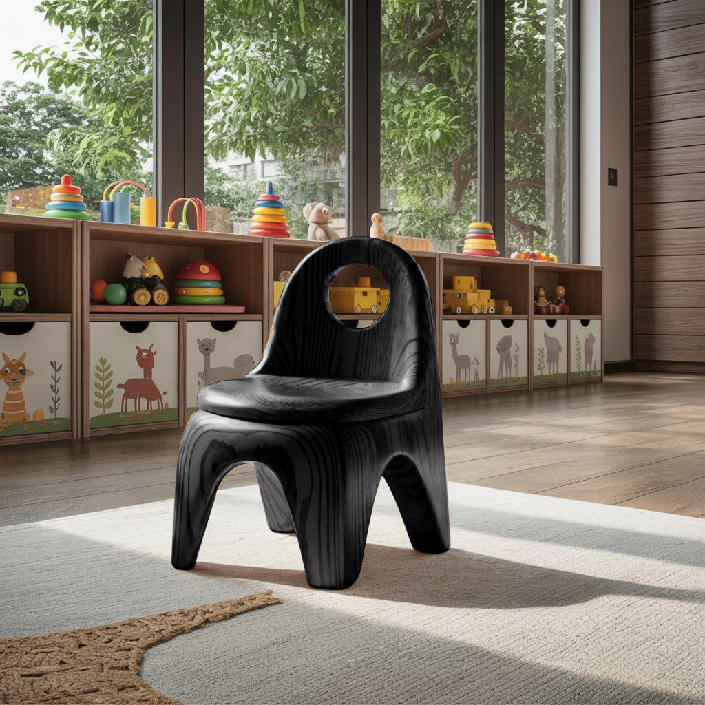 Montessori Toddler Chair Ergonomic Seat Playroom Or Preschool Kitchnce