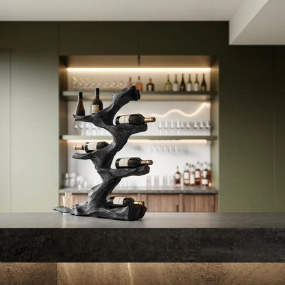 Rustic Wine Holder For Furniture Display Shelf Ideas Kitchnce