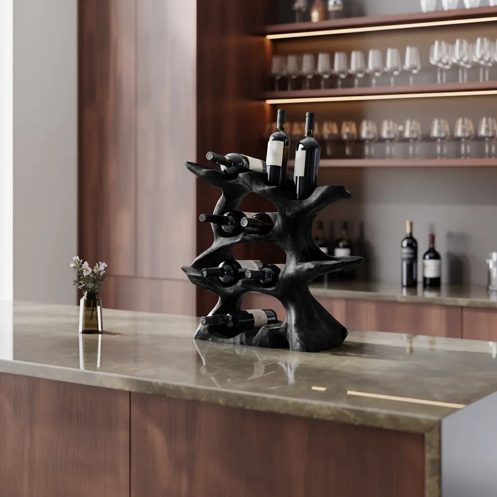 Farmhouse Wine Holder For Kitchen Rustic Wall Design Kitchnce