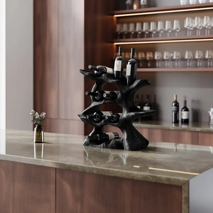 Farmhouse Wine Holder For Kitchen Rustic Wall Design Kitchnce