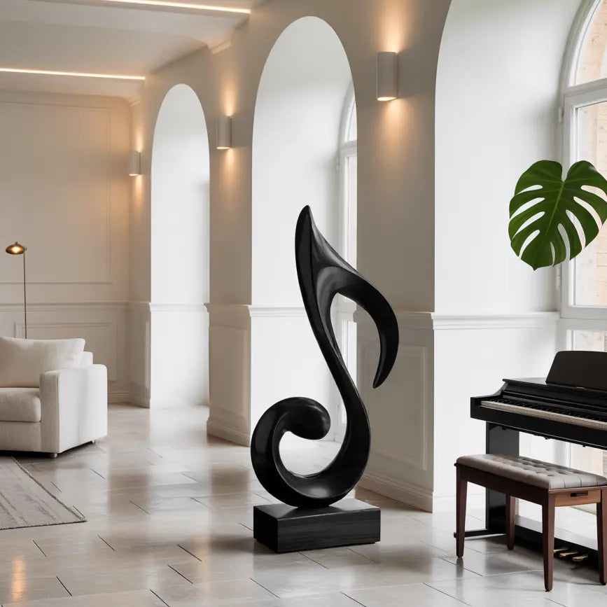 Mid Century Abstract Sculpture For Outdoor Garden Style Kitchnce